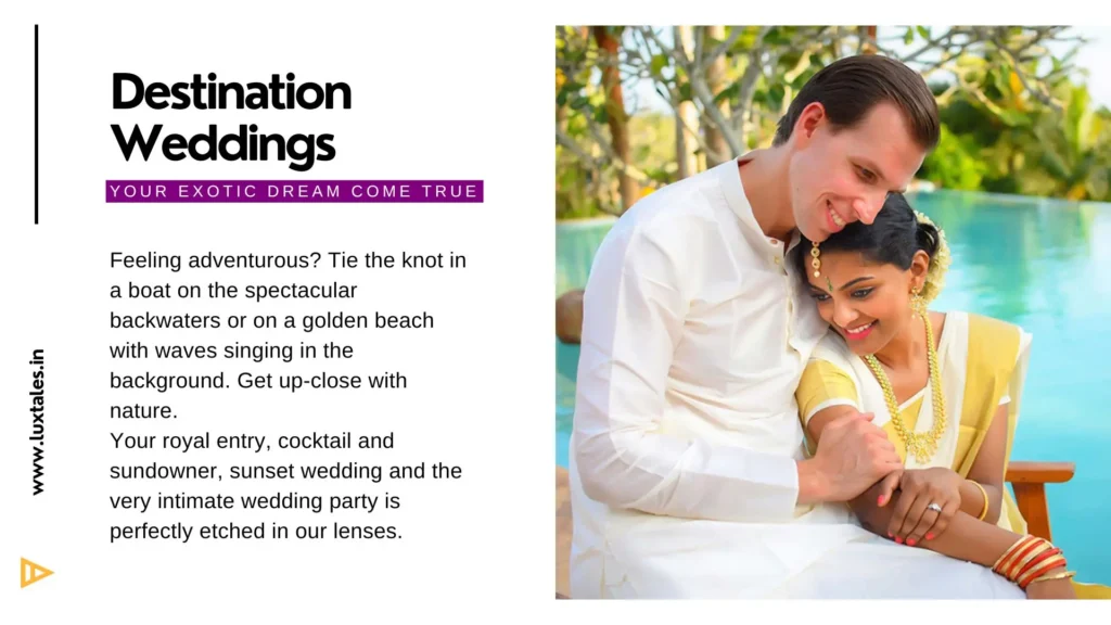 Destination Wedding Photographers in Trivandrum Kerala